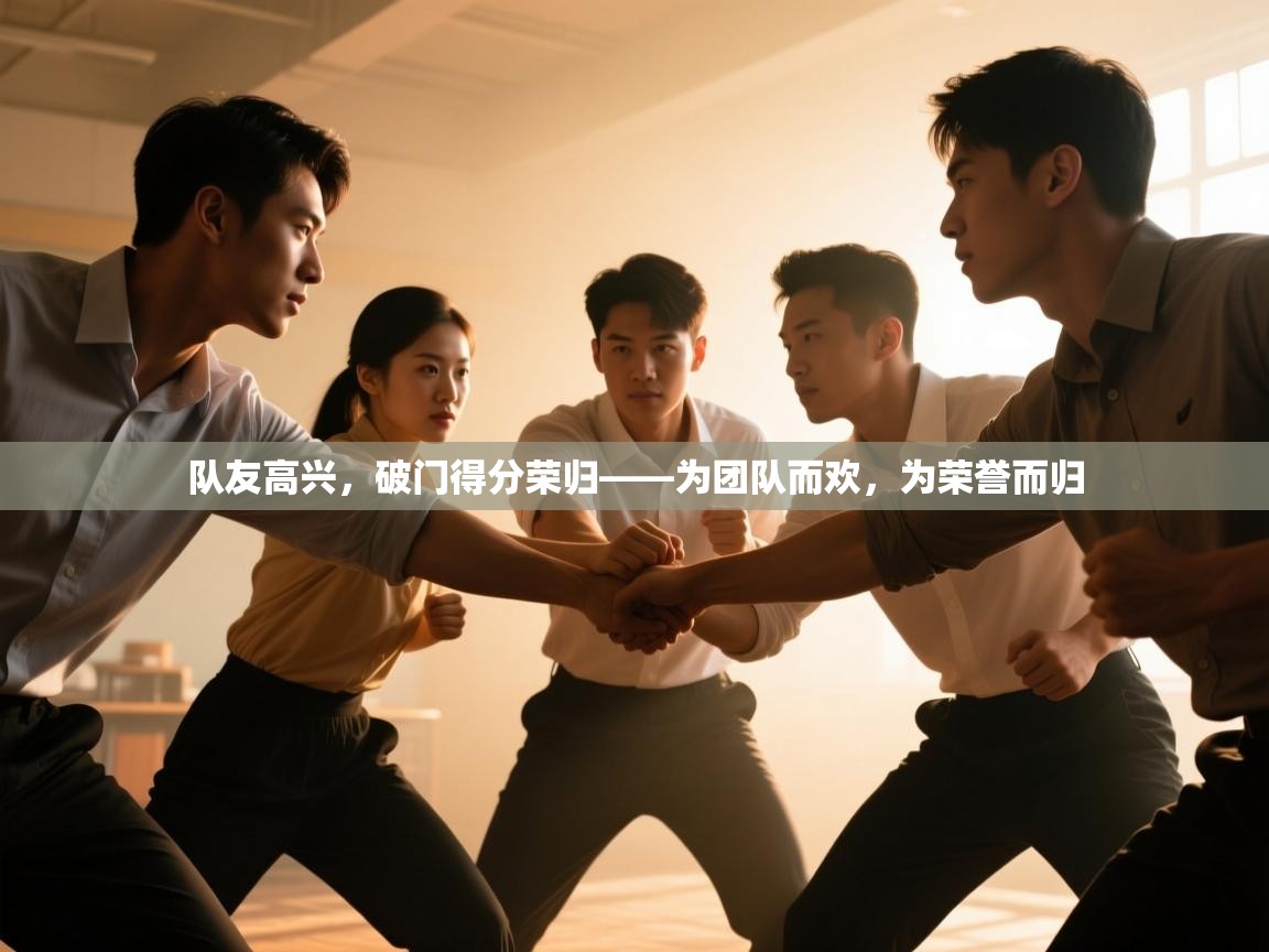 队友高兴，破门得分荣归——为团队而欢，为荣誉而归  第2张